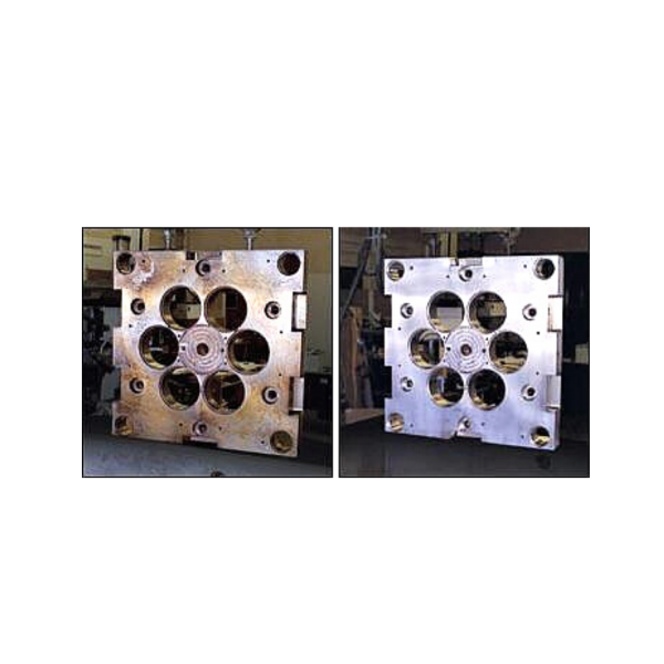 Limpieza de moldes...